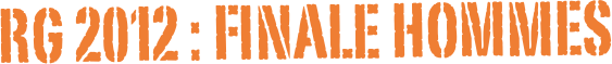 RG 2012 : FINALE HOMMEs