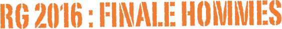 RG 2016 : FINALE HOMMEs