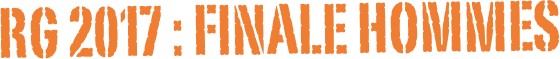 RG 2017 : FINALE HOMMEs