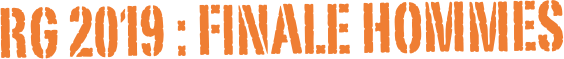 RG 2019 : FINALE HOMMEs