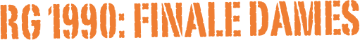 RG 1990: FINALE dames