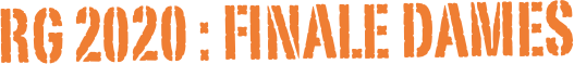 RG 2020 : FINALE Dames